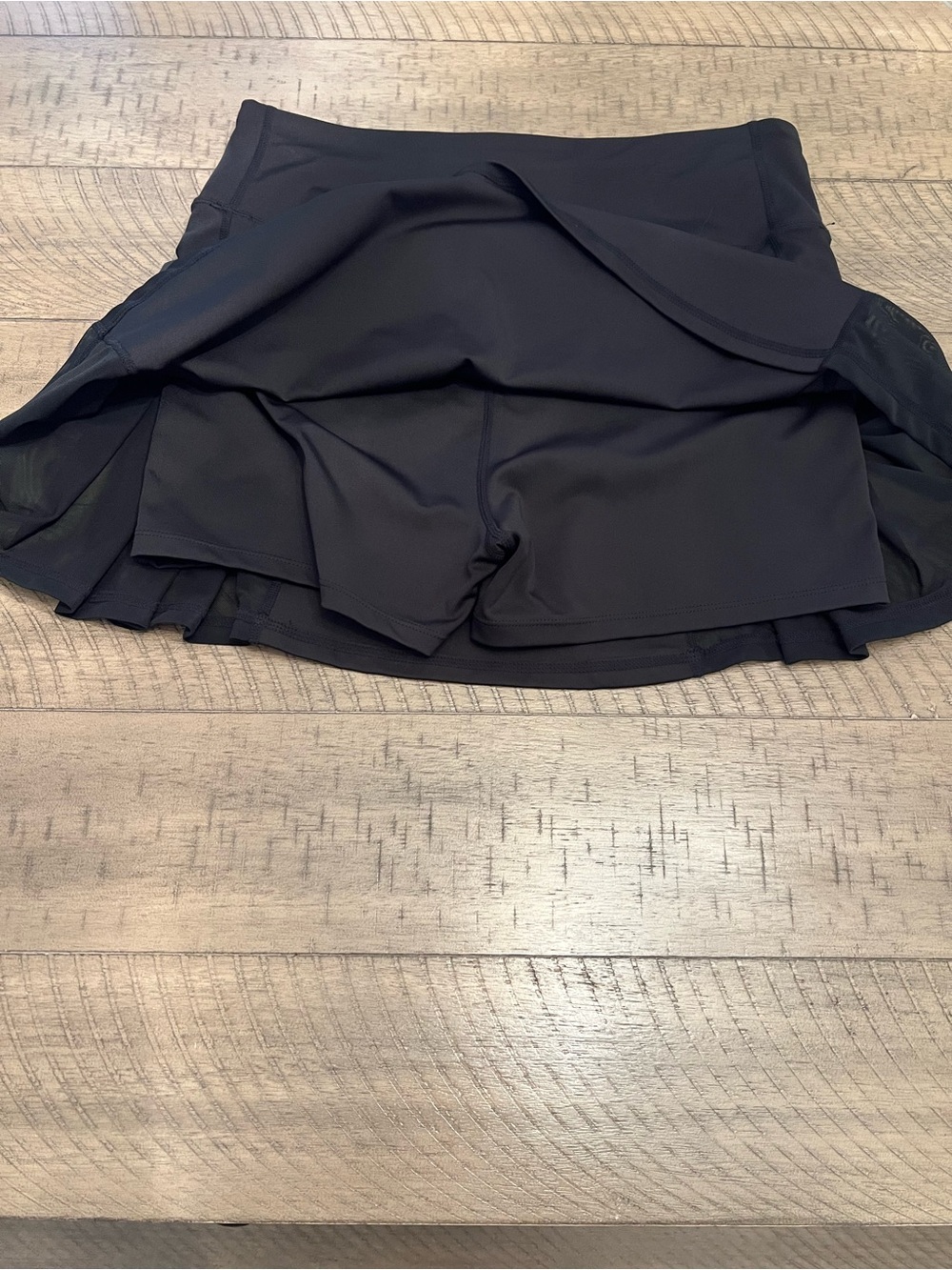 VOGO Athletica Black Pleated Skater Tennis Skirt - Picture 4 of 4